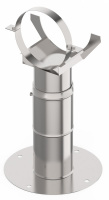 Кронштейн опорный телескопический 40-75 мм, 1,0 мм УМК ф 200