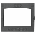 Дверь каминная МЕТА "Нормандия Классик" ДК650-1А (692х520 мм) чугун