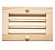 Вентиляционная решетка деревянная малая /М-18 (ЛИТКОМ)