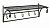 Вешалка Везувий L 600 (5 крючков)